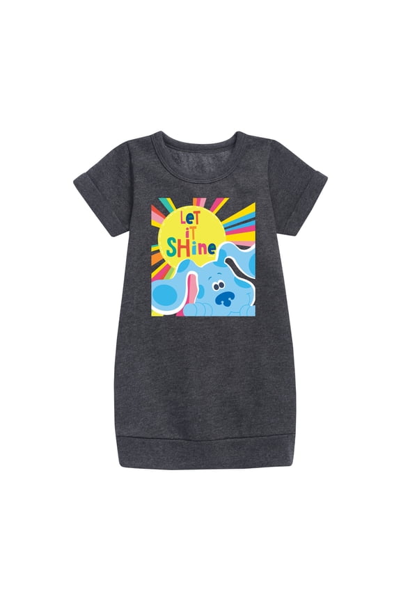 Blue Clues & You! - Let It Shine - Toddler And Youth Girls Fleece Dress