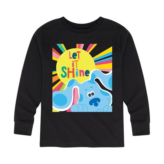 Blue Clues & You! - Let It Shine - Toddler And Youth Long Sleeve Graphic T-Shirt
