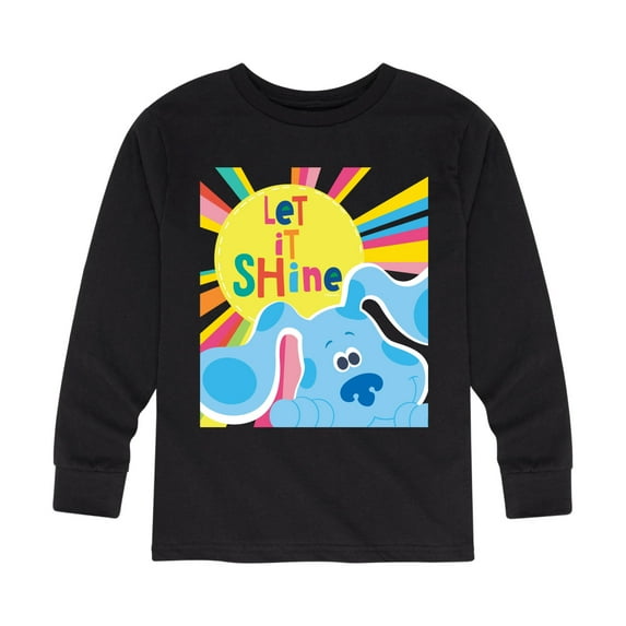 Blue Clues & You! - Let It Shine - Toddler And Youth Long Sleeve Graphic T-Shirt