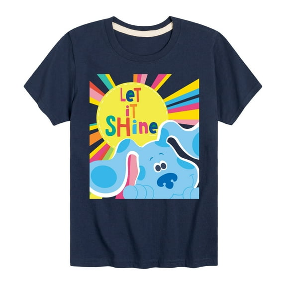 Blue's Clues & You! - Let It Shine - Toddler & Youth Short Sleeve Graphic T-Shirt