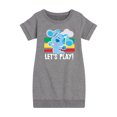 thumbnail image 1 of Blue Clues & You! - Let's Play - Toddler And Youth Girls Fleece Dress, 1 of 1