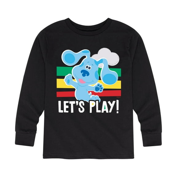 Blue Clues & You! - Let's Play - Toddler And Youth Long Sleeve Graphic T-Shirt