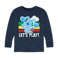 thumbnail image 1 of Blue Clues & You! - Let's Play - Toddler And Youth Long Sleeve Graphic T-Shirt, 1 of 5