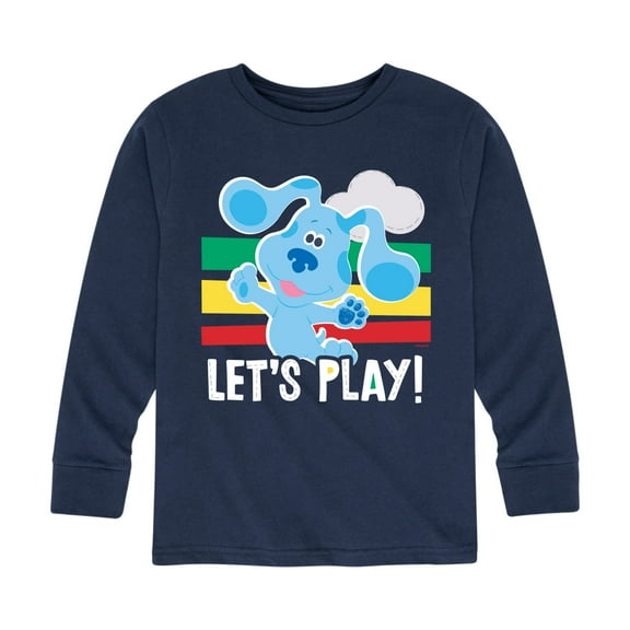 Blue Clues & You! - Let's Play - Toddler And Youth Long Sleeve Graphic T-Shirt