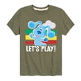 thumbnail image 1 of Blue's Clues & You! - Let's Play - Toddler & Youth Short Sleeve Graphic T-Shirt, 1 of 5