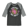 thumbnail image 1 of Blue Clues & You! - Mommy Is My Sunshine - Toddler And Youth Raglan Graphic T-Shirt, 1 of 6