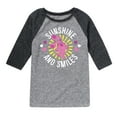 thumbnail image 1 of Blue Clues & You! - Mommy Is My Sunshine - Toddler And Youth Raglan Graphic T-Shirt, 1 of 4