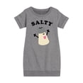 thumbnail image 1 of Blue Clues & You! - Mr. Salty - Toddler And Youth Girls Fleece Dress, 1 of 5