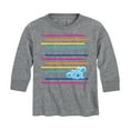 thumbnail image 1 of Blue Clues & You! - Rainbow Lines - Toddler And Youth Long Sleeve Graphic T-Shirt, 1 of 5