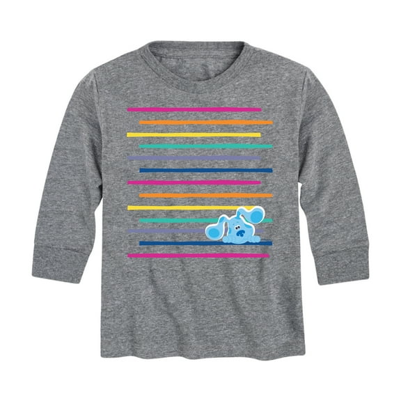 Blue Clues & You! - Rainbow Lines - Toddler And Youth Long Sleeve Graphic T-Shirt