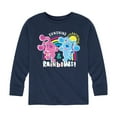 thumbnail image 1 of Blue Clues & You! - Sunshine and Rainbows - Toddler And Youth Long Sleeve Graphic T-Shirt, 1 of 5