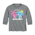 thumbnail image 1 of Blue Clues & You! - Sunshine and Rainbows - Toddler And Youth Long Sleeve Graphic T-Shirt, 1 of 5