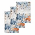thumbnail image 1 of Blue Coastal Kitchen Dish Towels for Drying Dishes Set of 3, Summer Beach Starfish Weeping Eucalyptus Vintage Waffle Weave Microfiber Hand Tea Bathroom Towels Quick Dry & Absorbent Towel 15.7x23.6, 1 of 7