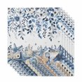 thumbnail image 1 of Blue Coastal Starfish Cloth Napkins, Beach Nautical Shell Eucalyptus Summer Washable and Reusable Dinner Napkins Set of 6, Table Napkin for Kitchen Party Birthday Wedding Hotel Housewarming 20"x20", 1 of 9