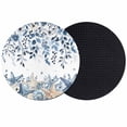 thumbnail image 1 of Blue Coastal Starfish Coasters Set of 2, Absorbent Coasters for Drinks, Beach Nautical Shell Eucalyptus Summer Coaster for Desk Coffee Table Protection, Home Decor House Warming Gifts 4", 1 of 8