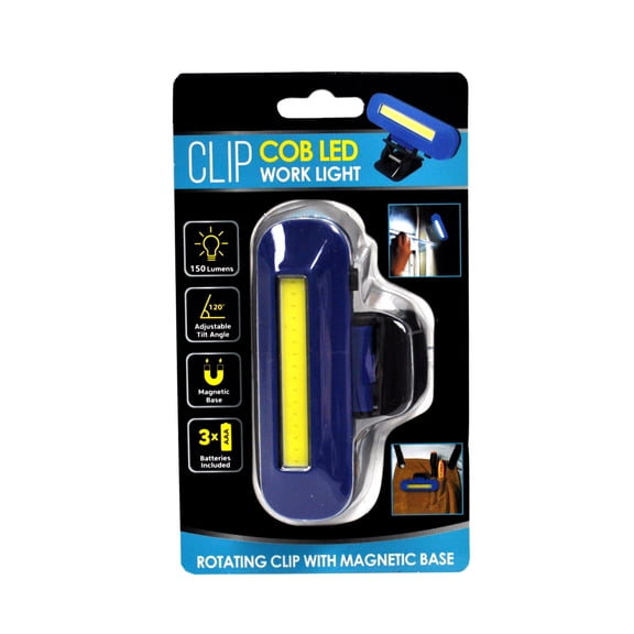 Blue Cob LED Clip Light