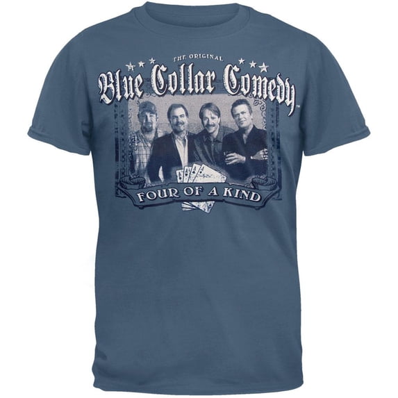 Blue Collar Tour - Four Of A Kind T-Shirt - XX-Large