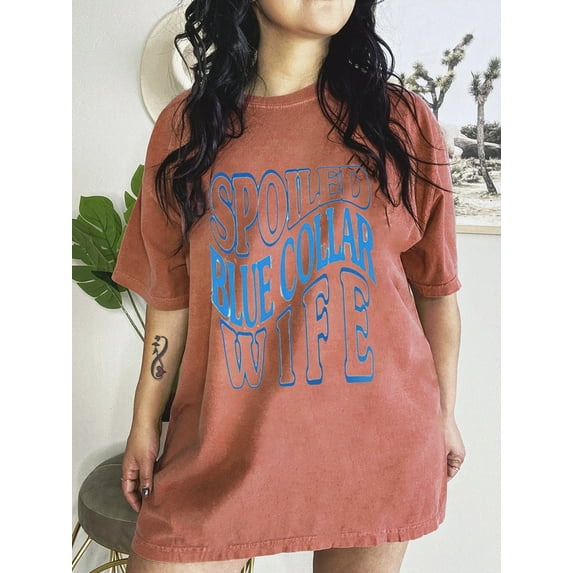 Blue Collar Wife Shirt - Walmart.com