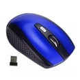 thumbnail image 1 of Blue Color 2.4GHz Wireless Optical Mouse Mice and USB Receiver For PC Laptop Computer, 1 of 1