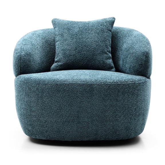 Blue Color - Single Sofa - Residential Decor - Firm and Comfortable