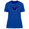 thumbnail image 1 of Blue Colorful Butterfly Tee Women's -Image by Shutterstock, 1 of 1