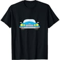 thumbnail image 1 of Blue Convertible T-Shirt men and women can wear, black, white, gifts, 1 of 4