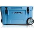 thumbnail image 1 of Blue Coolers Cobalt 55 qt Hard-Sided Cooler, Cobalt Blue (Wheeled), 1 of 7