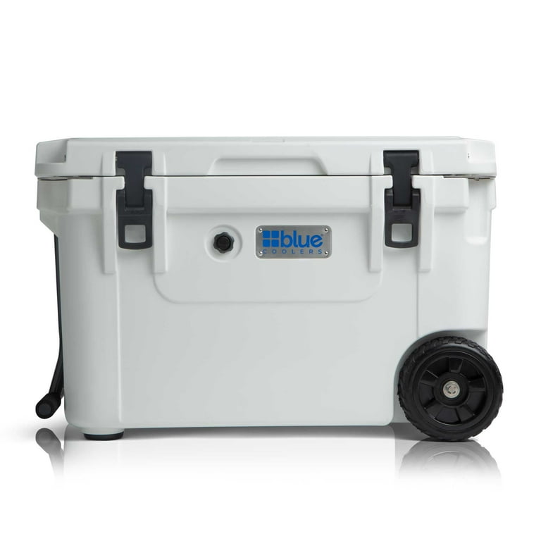 Blue Coolers Ice Vault – 60 Quart, Roto-Molded Large Ice Chest, 10