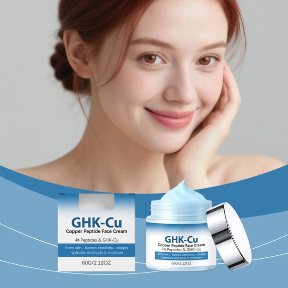 Blue Copper Peptide Facial Cream Moisturizing Cream Firming Repair Cream 60g