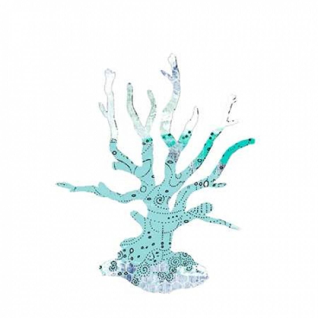 Blue Coral Canvas Art - Sarah Ogren (24 x 24)