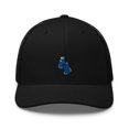 thumbnail image 1 of Blue Corner Retro Trucker Hat, 1 of 11