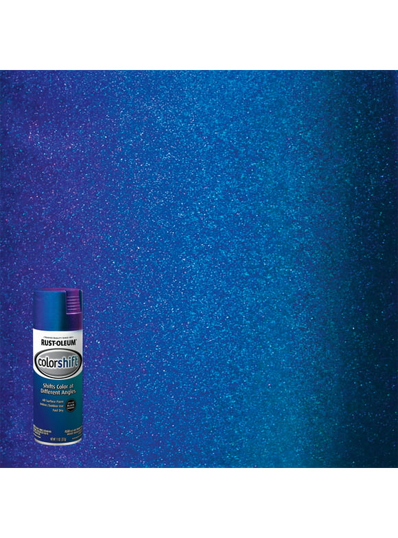 Blue Cosmos, Rust-Oleum Color Shift Spray Paint- 372479, 11 oz- 6 Pack