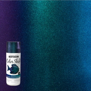 Blue Cosmos, Rust-Oleum Color Shift Spray Paint-372479, 11 oz