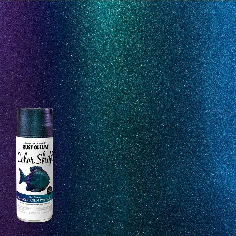 Hana*　0107 ♡ Rust-Oleum Color Shift Spray Paint Blue Cosmos 11 oz with Color