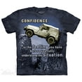 thumbnail image 1 of Blue Cotton Jeep Outdoor Design Novelty Parody Adult T-Shirt, 1 of 2