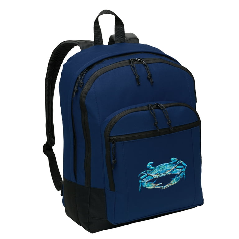 Blue Crab Backpack MEDIUM Blue Crabs Backpacks School Bags