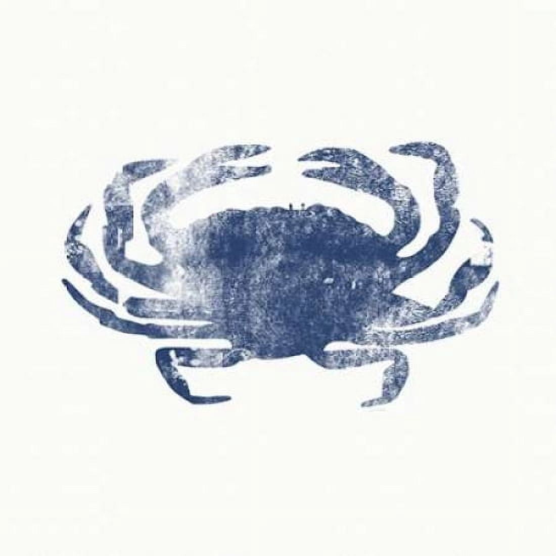 Blue Crab Canvas Art - Linda Woods (24 x 24)