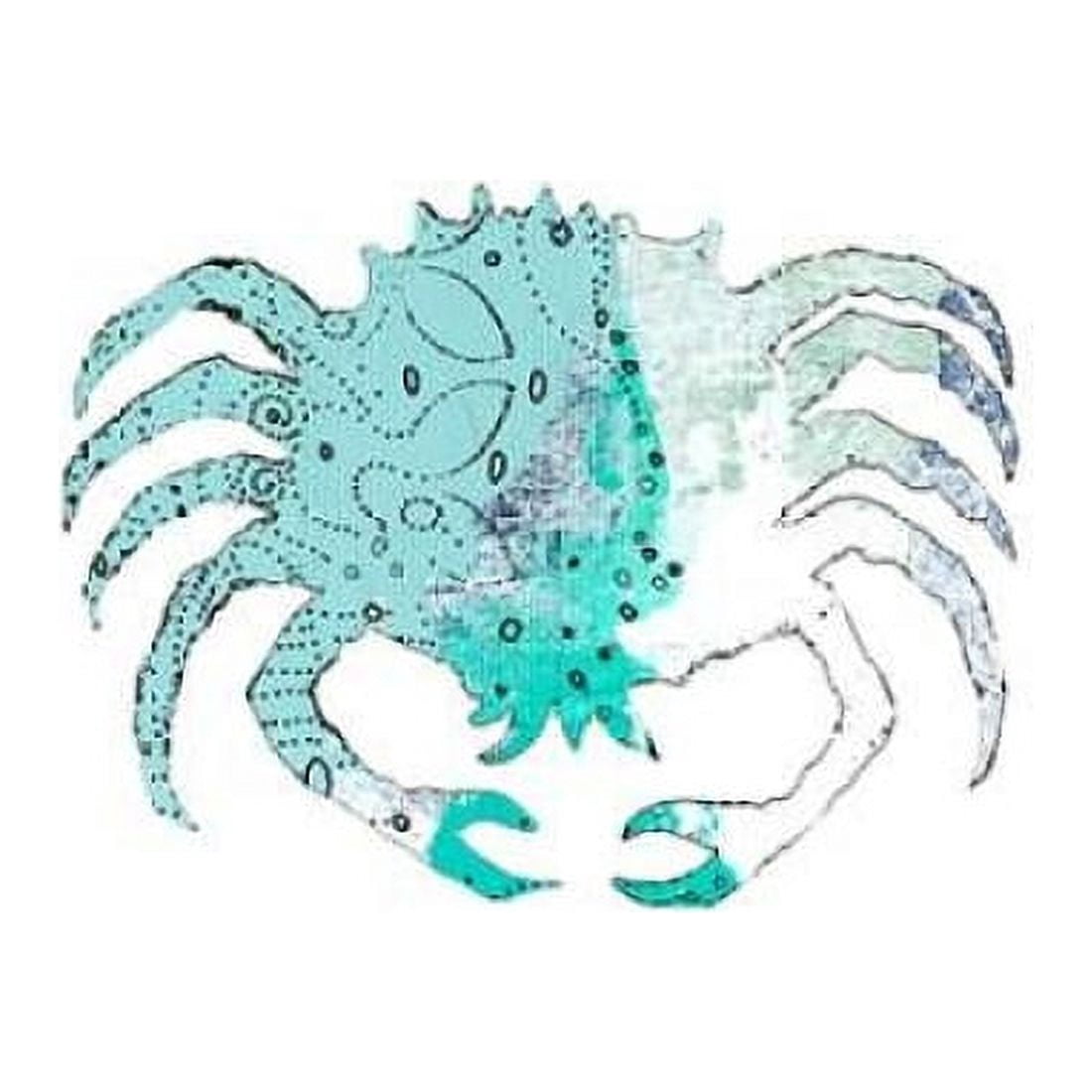 Blue Crab Canvas Art - Sarah Ogren (24 x 24)