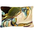 thumbnail image 1 of Blue Crab Canvas Fabric Decorative Pillow - Blue Crab - 12 L x 3 W x 16 H in., 1 of 1