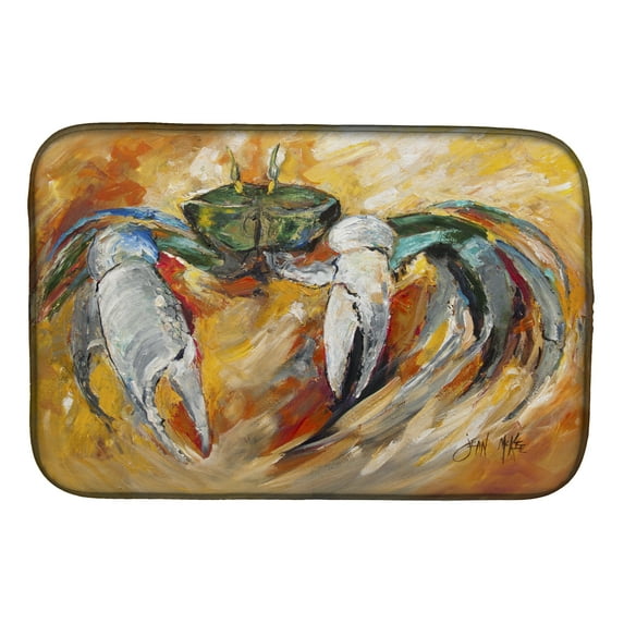 Blue Crab Dish Drying Mat