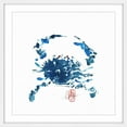 thumbnail image 1 of "Blue Crab" Framed Painting Print, 1 of 4