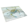 thumbnail image 1 of Blue Crab No.2 Watercolor Glass Cutting Board - Large, 1 of 1