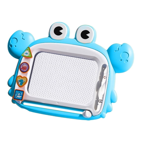 Blue Crab-Shaped Magnetic Sketch Board With High-Density Magnetic Technology And Smooth Drawing Experience For Kids