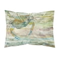 thumbnail image 1 of Blue Crab Sunset Fabric Standard Pillowcase, 1 of 1