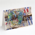 thumbnail image 1 of Blue Crabby Bottles of Barqs Rootbeer Greeting Cards & Envelopes - Pack of 8, 1 of 1