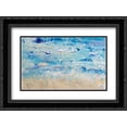 thumbnail image 1 of Blue Crashing Wave 2x Matted 24x18 Black Ornate Framed Art Print by DeRice, Julie, 1 of 2