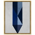 thumbnail image 1 of Blue Crayon Canvas Modern Midcentury by Art Remedy, Gold Frame, 16" x 20", 1 of 7