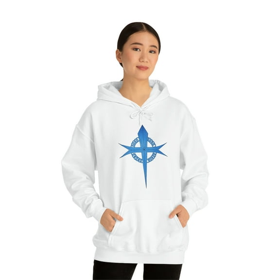 Blue Cross Hoodie