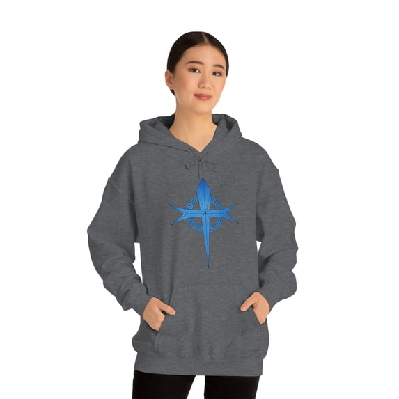 Blue Cross Hoodie