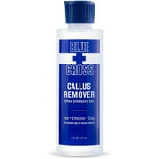 Blue Cross Professional Nail Care, Extra Strength Callus Remover Gel for Heel or Feet, File, Shaver, Scrubber & Pumice Stone Alternative for at Home Manicure/Pedicure Results, 6 Ounce